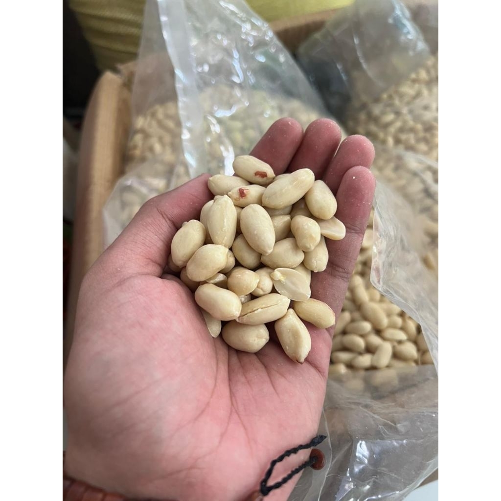 Kacang Tanah Kupas Mentah | Kacang Kupas Bersih Murah | Kacang Tanah Kupas Premium