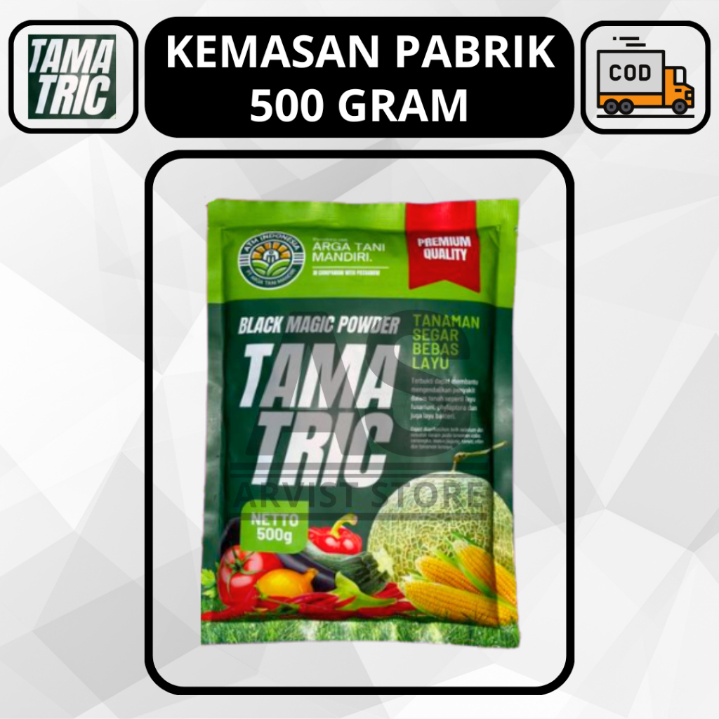 Pupuk TAMATRIC Black Magic Powder Asam Humat Mikroba