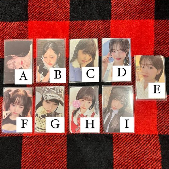 [DDALGI.ID] PHOTOCARD OFFICIAL IVE WONYOUNG AHN YUJIN REI