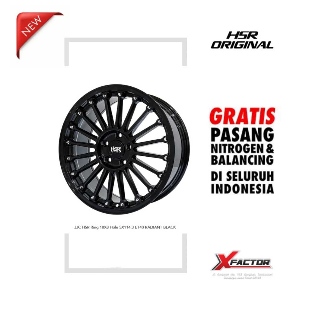 VELG MOBIL R18 HSR R18 JJC R18X8 H 5X114,3 ET40