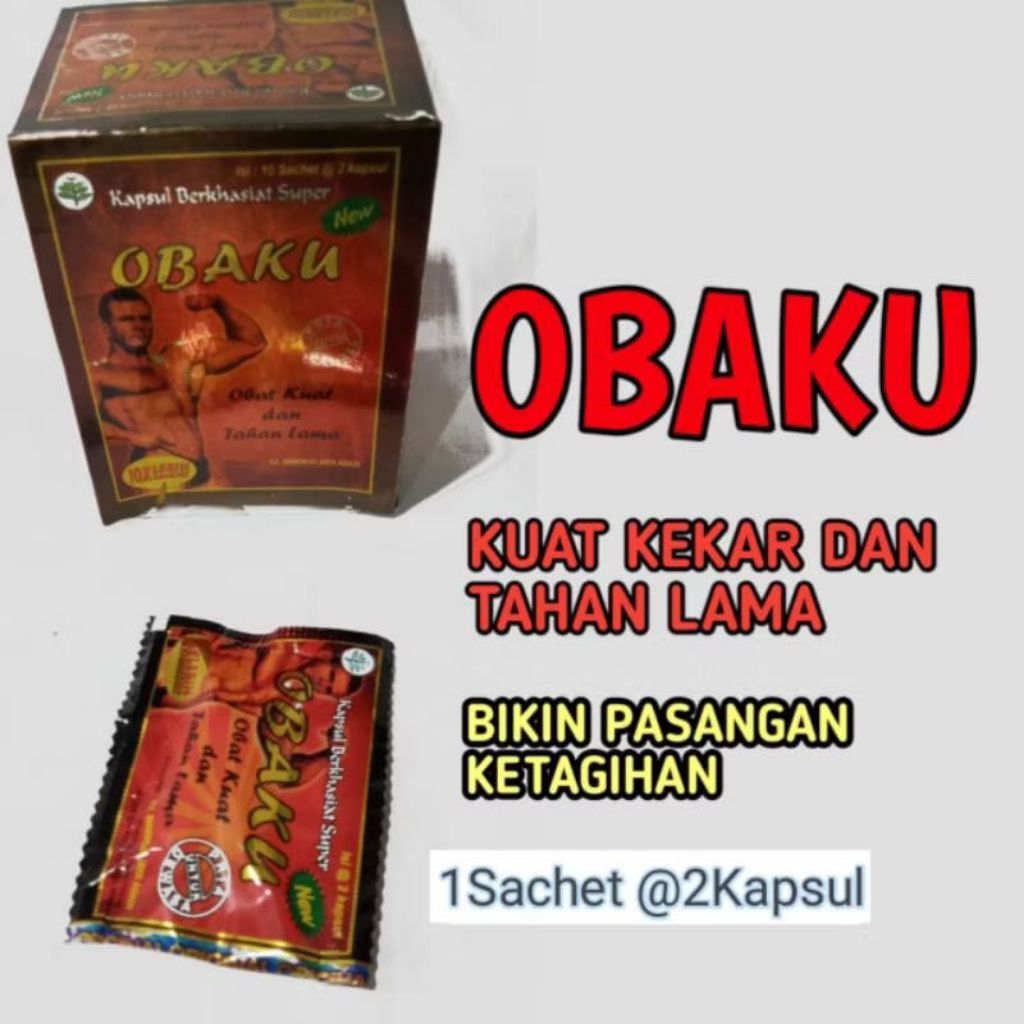 Obaku Kapsul Pria Dewasa Isi 2 Original