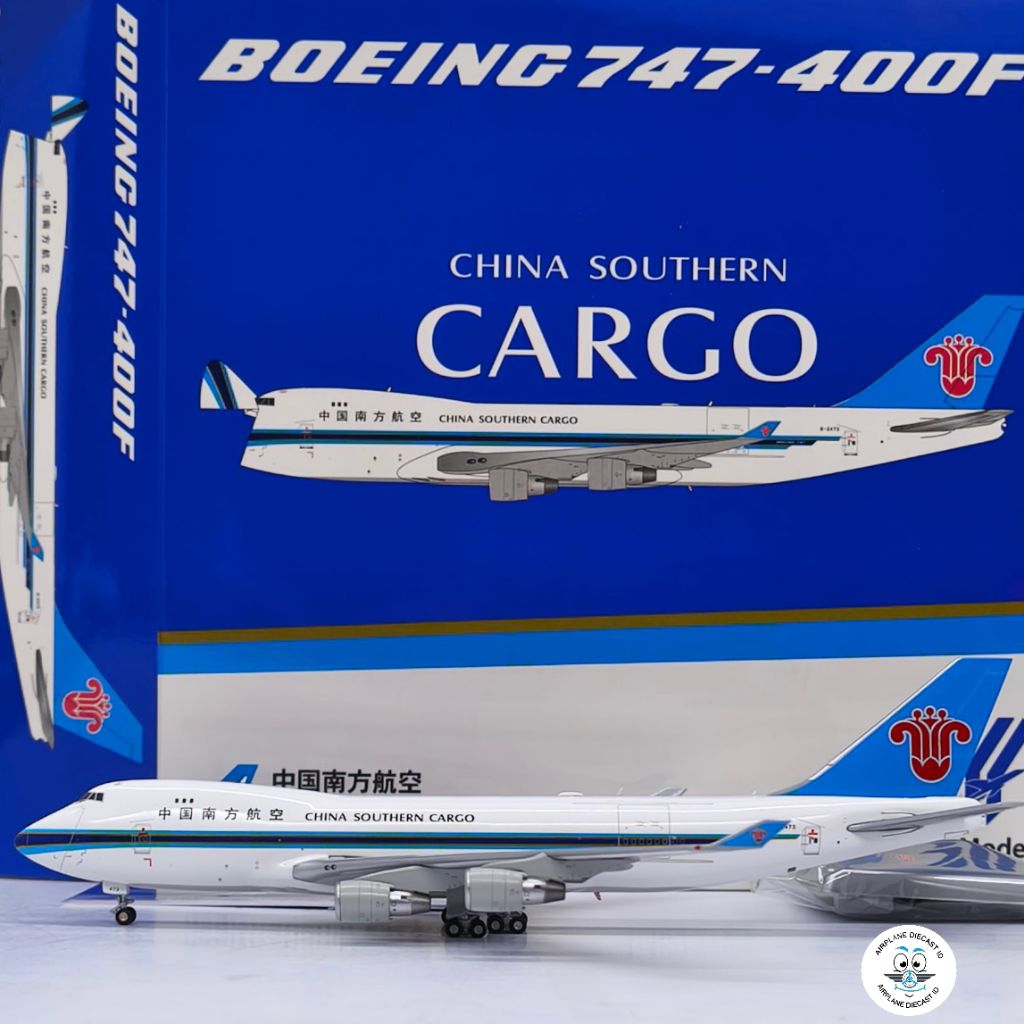 1/400 China Southern Airlines Cargo Boeing B747-400F B-2007 HX/YY Wings 1:400 Scale Free Stand