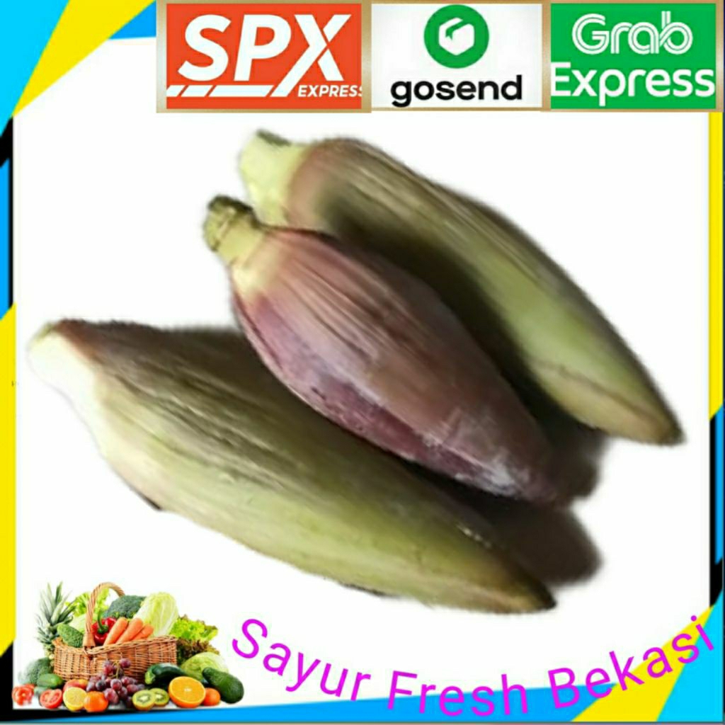 Jantung Pisang Batu ( 1 Buah ).