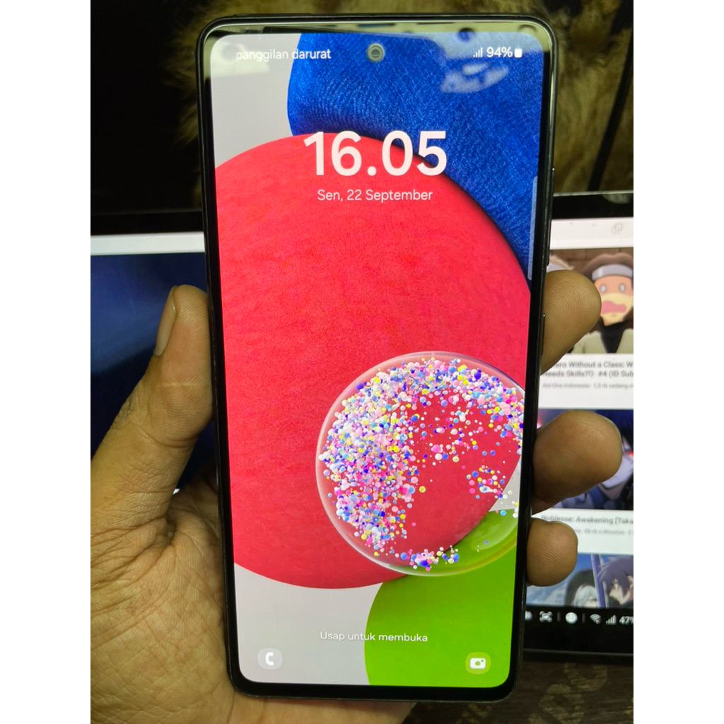 lcd samsung A52/a52s copotan minus cek deskripsi