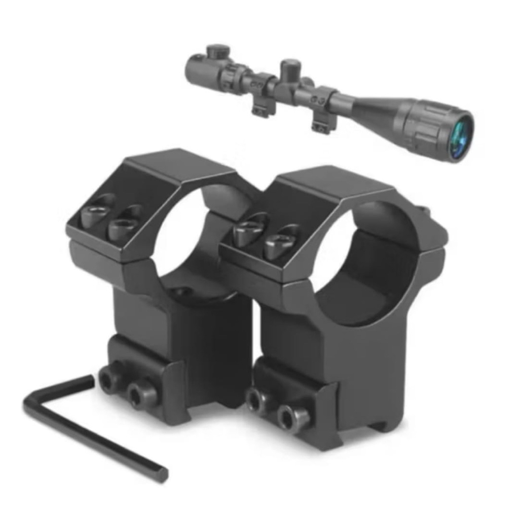 Mounting Teleskop Pendek Double Baut RELL 11 OD  30 PENDEK