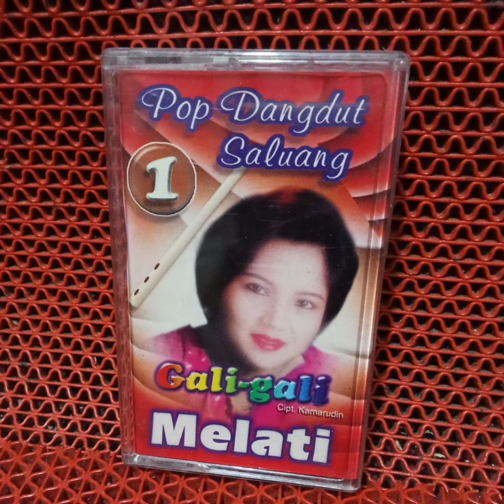 Kaset pita lagu Minang pop dangdut saluang Melati