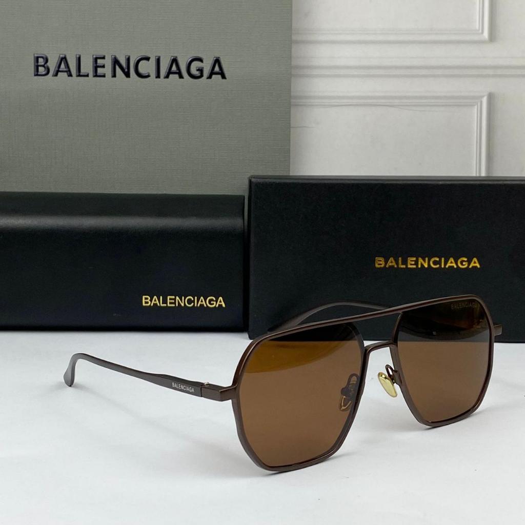 Kacamata Lensa Coklat – Branded Look Pria, Anti Silau UV Protection Kacamata Fashion Pria Mewah & St