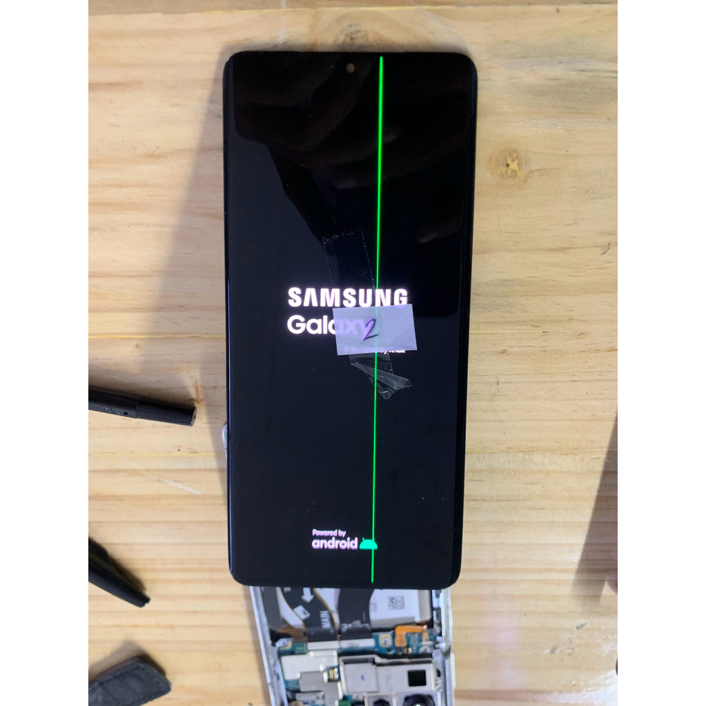 LCD SAMSUNG S21 ULTRA COPOTAN 1 line