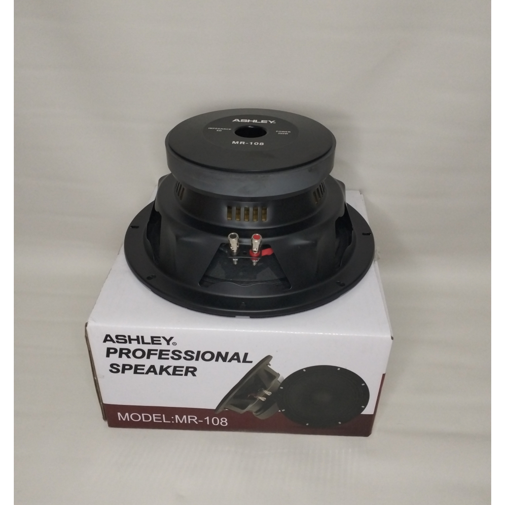 SPEAKER KOMPONEN ASHLEY MR108 ORIGINAL / SPEAKER COMPONENT ASHLEY MR 108 / SPEAKER 10 INCH ASHLEY MR