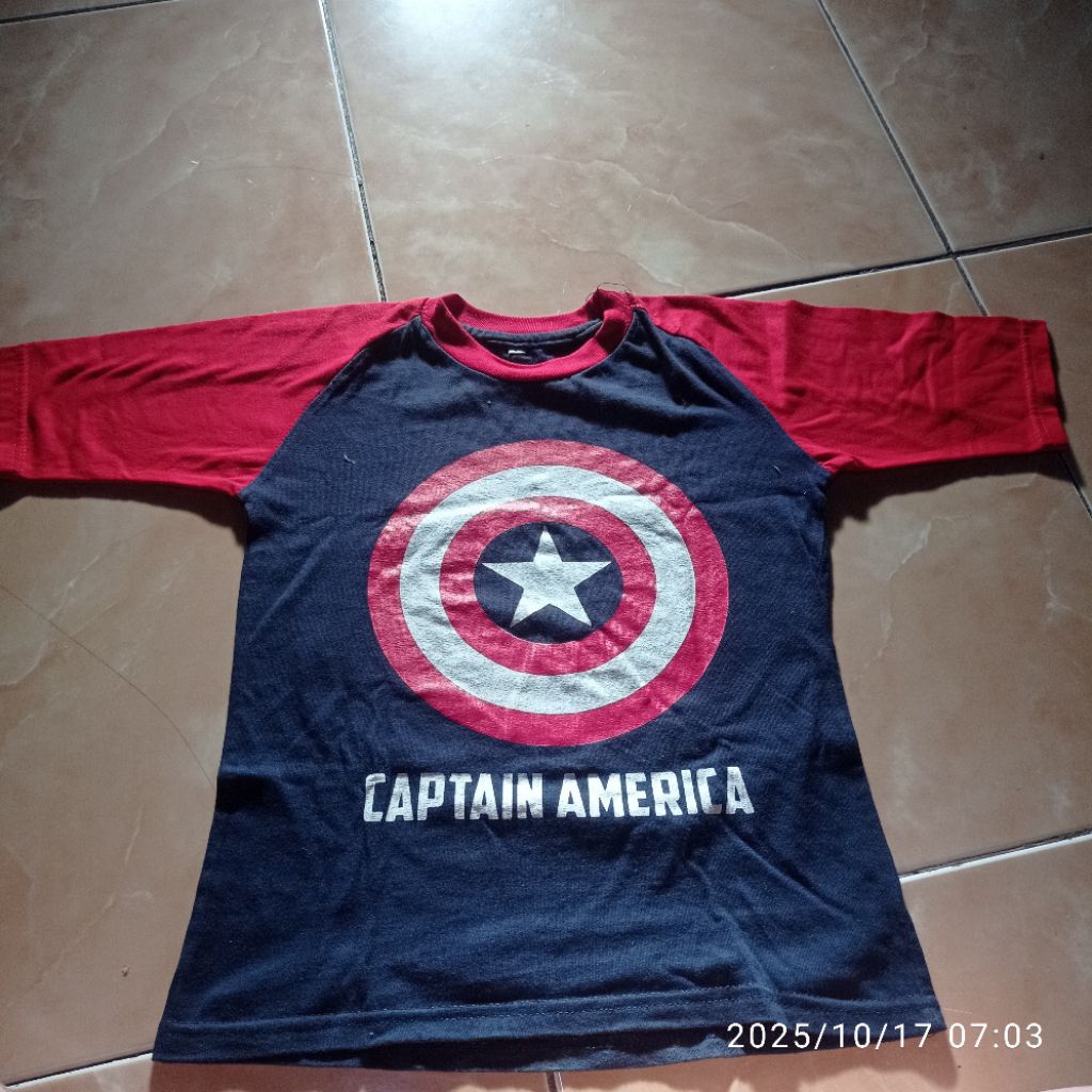 preloved baju anak cowok Marvel
