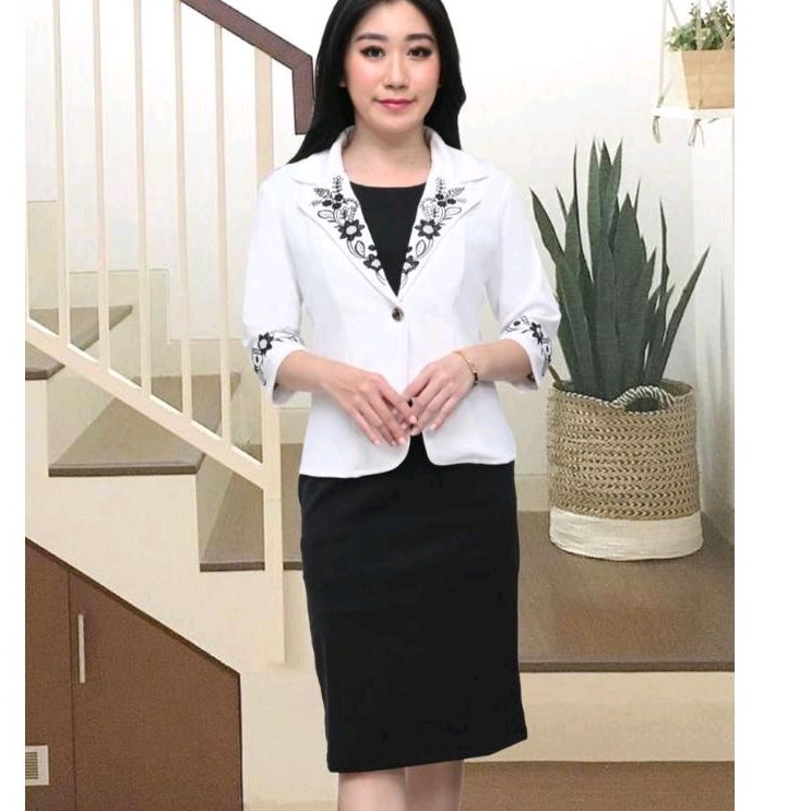 dress new rompi lepas bahan scuba