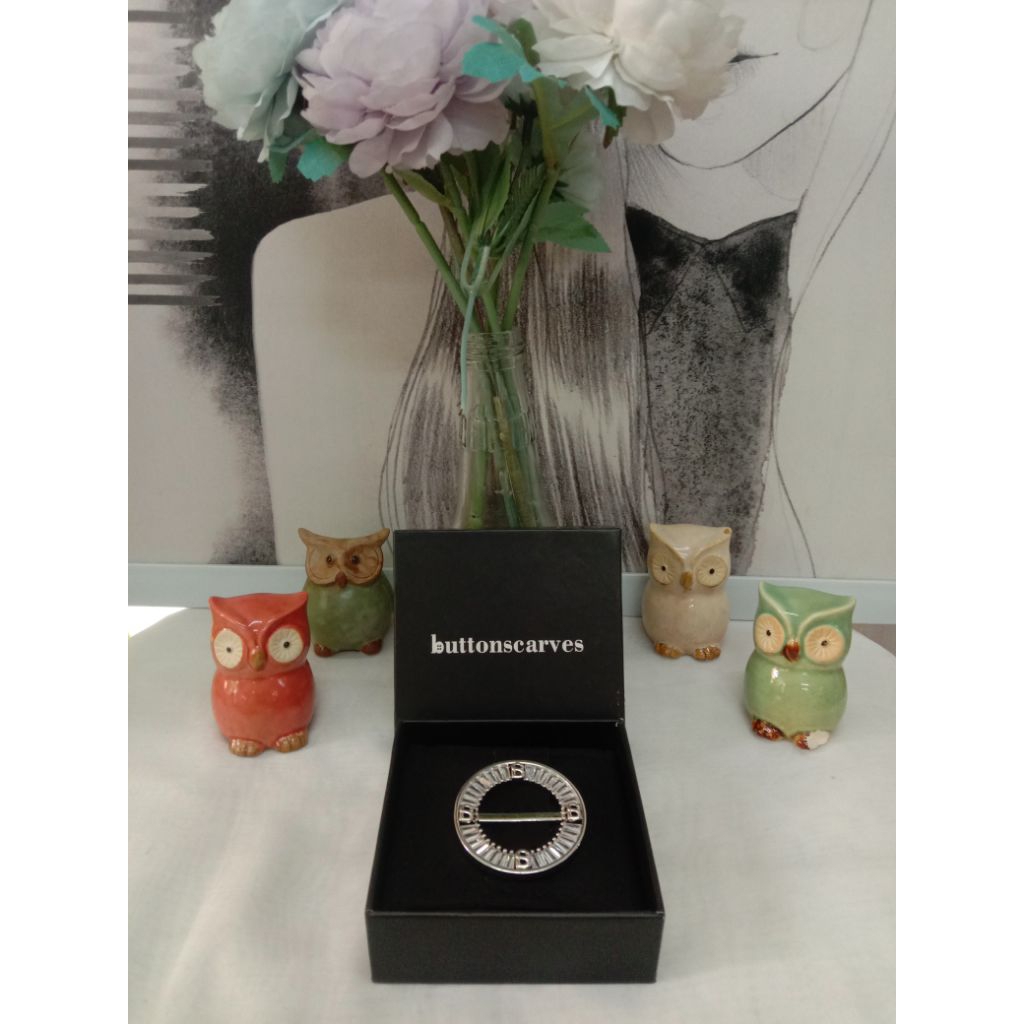 Ring Hijab By Button Scarves