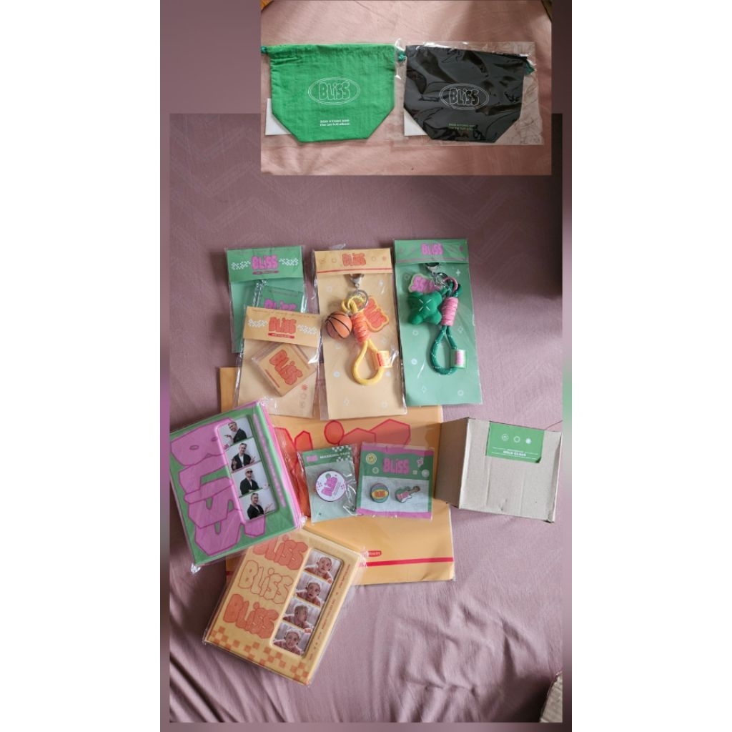 exo kyungsoo bliss MD merch official no pc keyring LP poster mug milk glass pouch badge masking tape