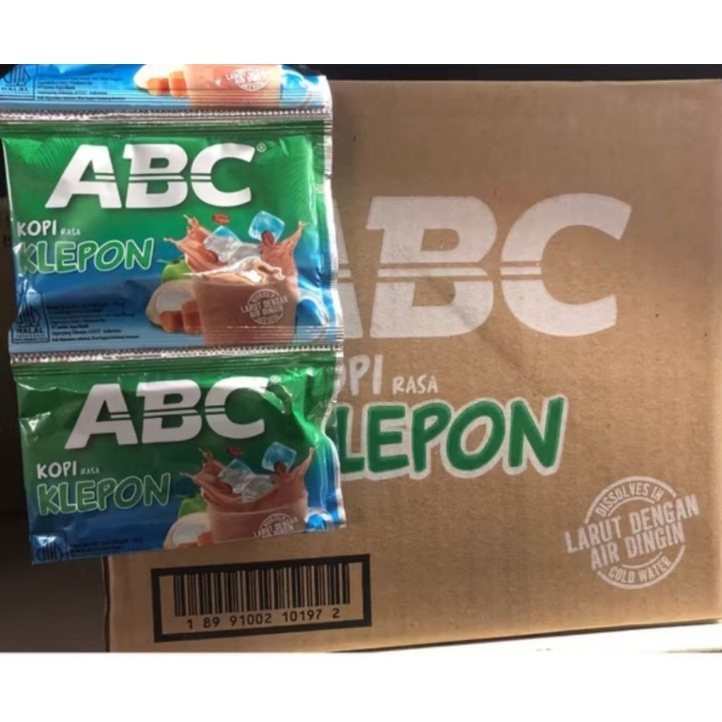 Kopi ABC KLEPON 1 Dus isi 12 Renceng ( 120 sachet )