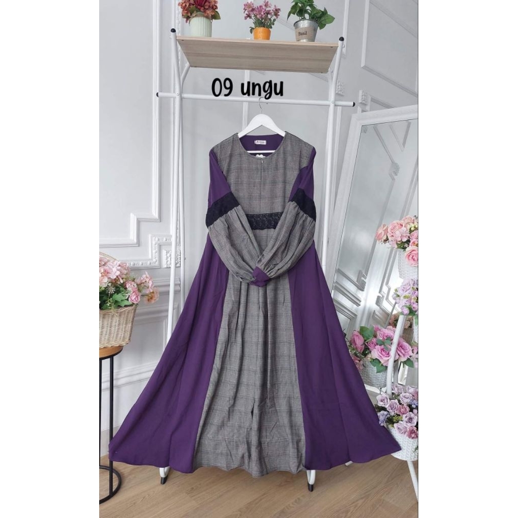 gamis zahidah size L