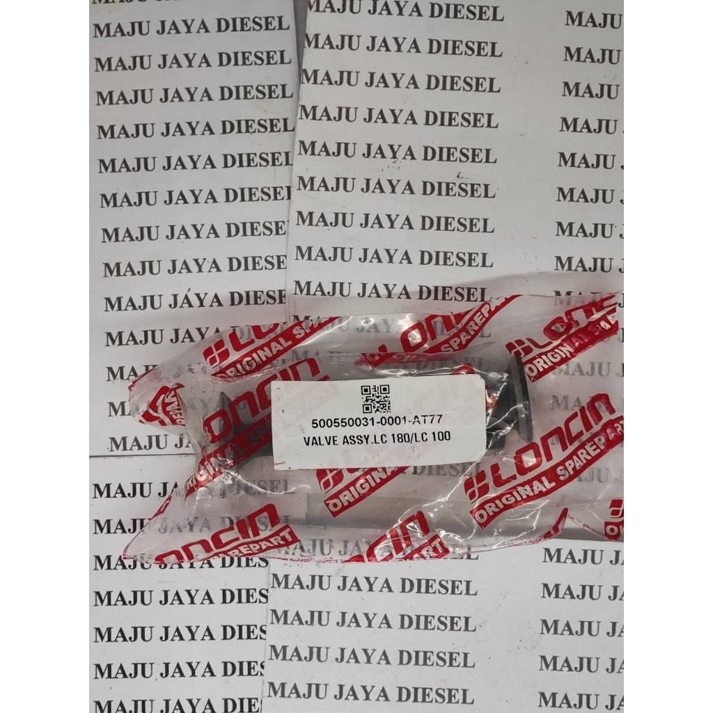 Valve In/Ex / Klip / Klep Mesin Penggerak Loncin 10 HP LC180/LC100