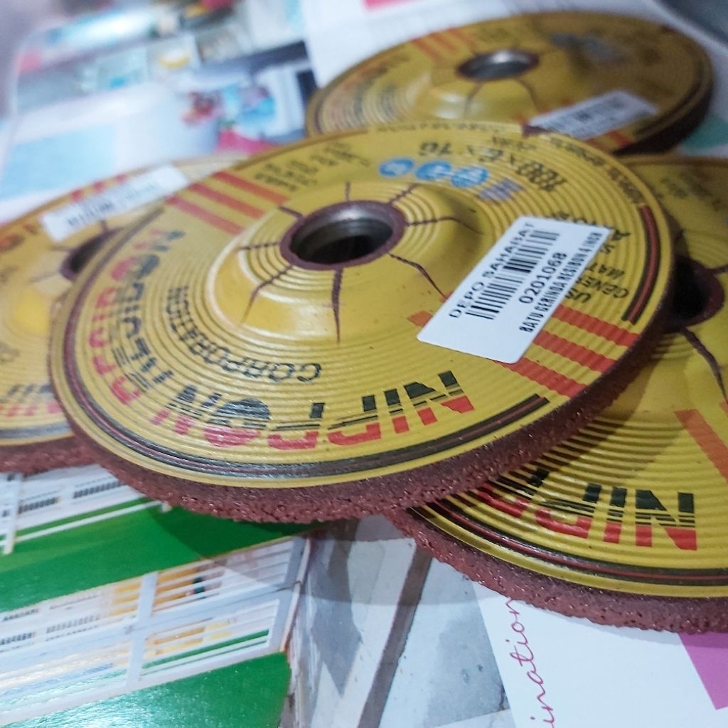 Batu Gerinda Nippon Resibon 4 Inch | Batu Gerinda Nippon Resibon 4"
