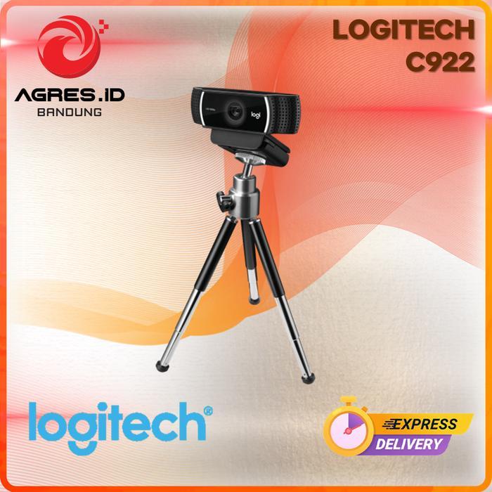 LOGITECH C922 WEBCAM PRO STREAMING FULL HD 1080P + TRIPOD