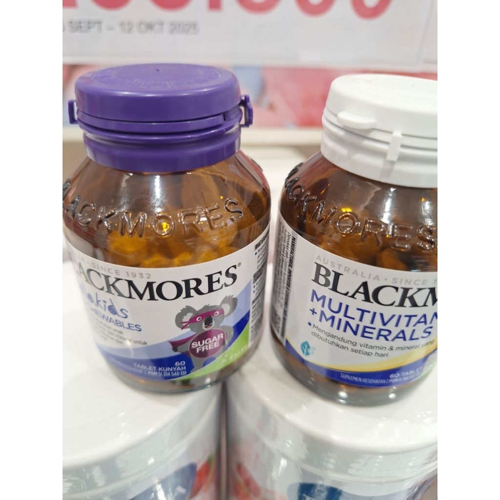 Blackmores Bundling Multivitamin anak dan dewasa isi 60