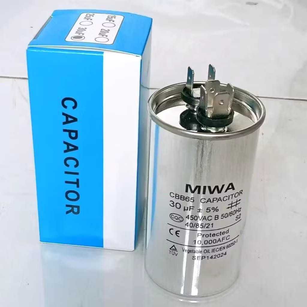 KAPASITOR AC 30 CAPASITOR AC 30UF CAPASITOR 30 UF 400/450 VAC