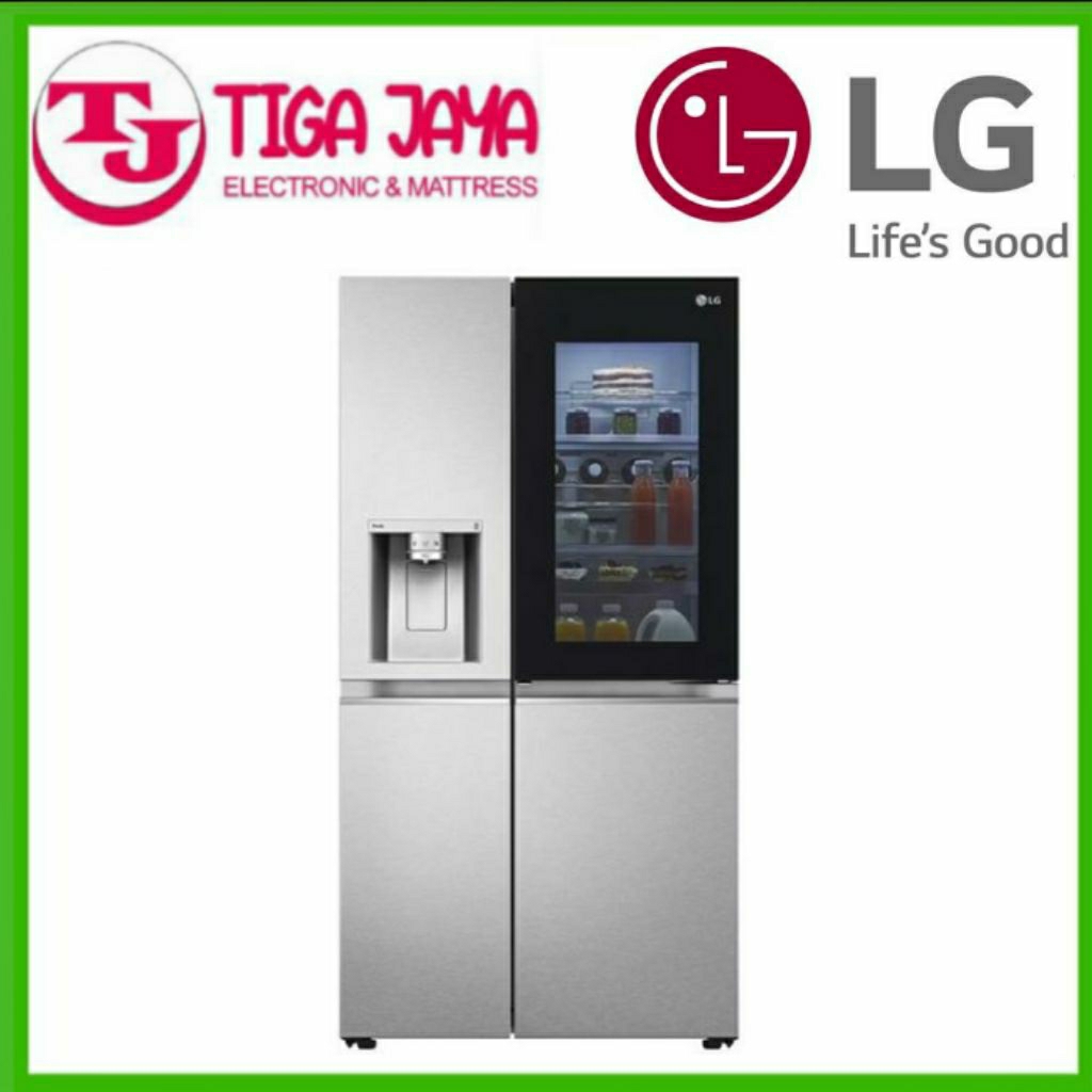 LG GC-X257CSEW KULKAS SIDE BY SIDE INSTAVIEW TOK TOK X257CSEW