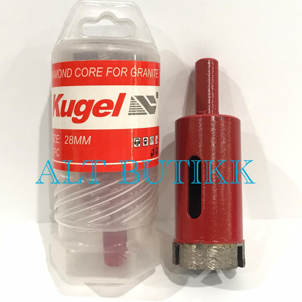 KUGEL MATA BOR HOLE SAW GRANIT 28 mm - DIAMOND CORE FOR GRANITE 28mm | HOLESAW MARMER KERAMIK