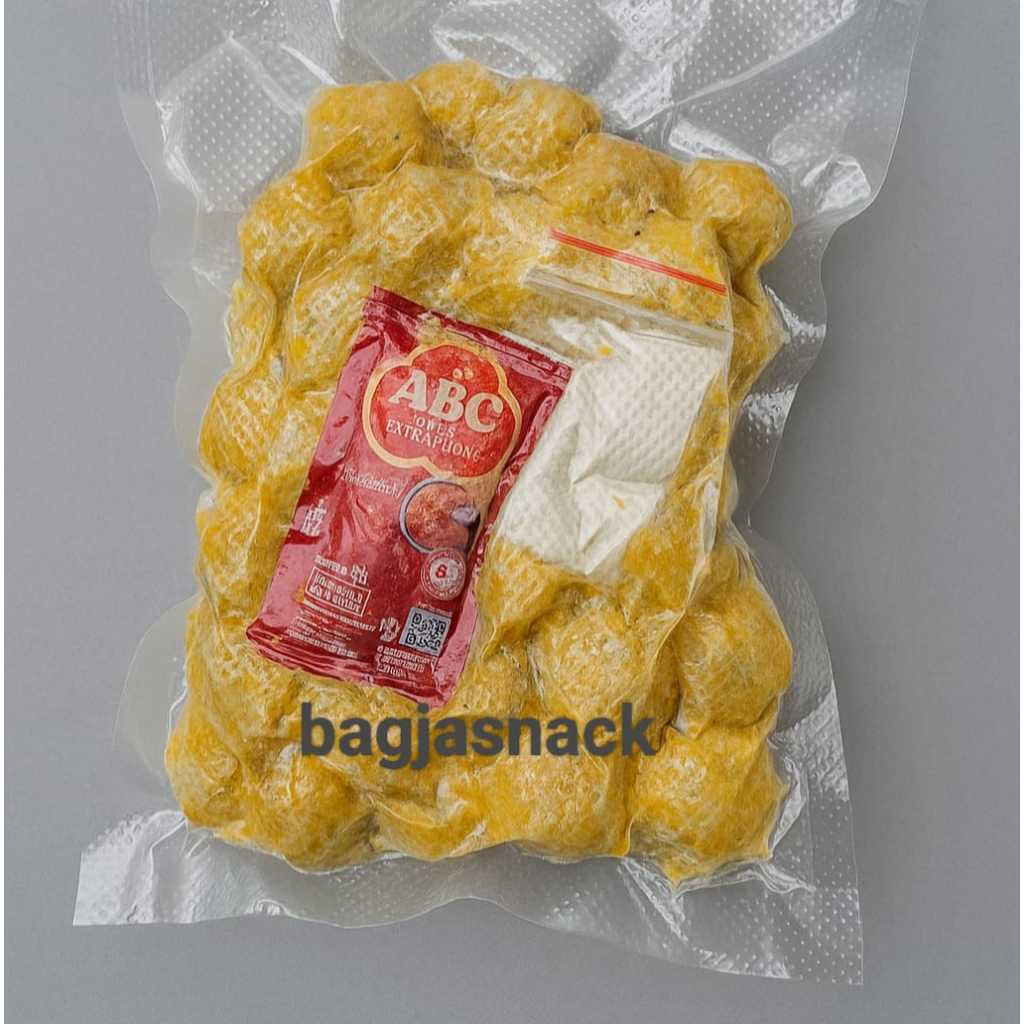 Cilok Crispy Renyah Isi 50 Butir Ayam Suir Pedas Dan Original