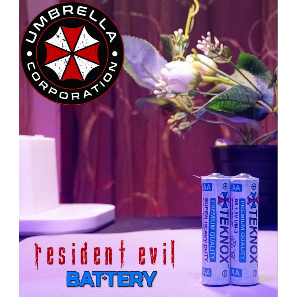 Baterai Resident Evil Umbrella Teknox