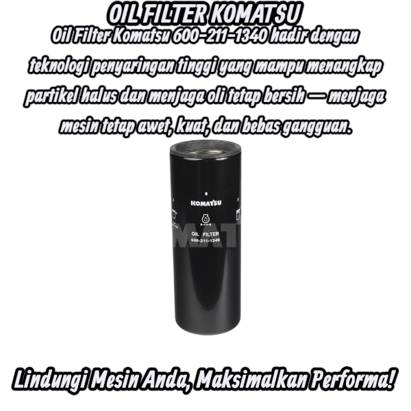 OIL FILTER KOMATSU 600-211-1340