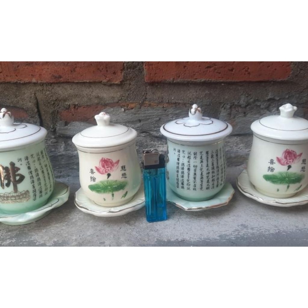 #cangkir set #keramik lama #vintage hiasan #panjangan china