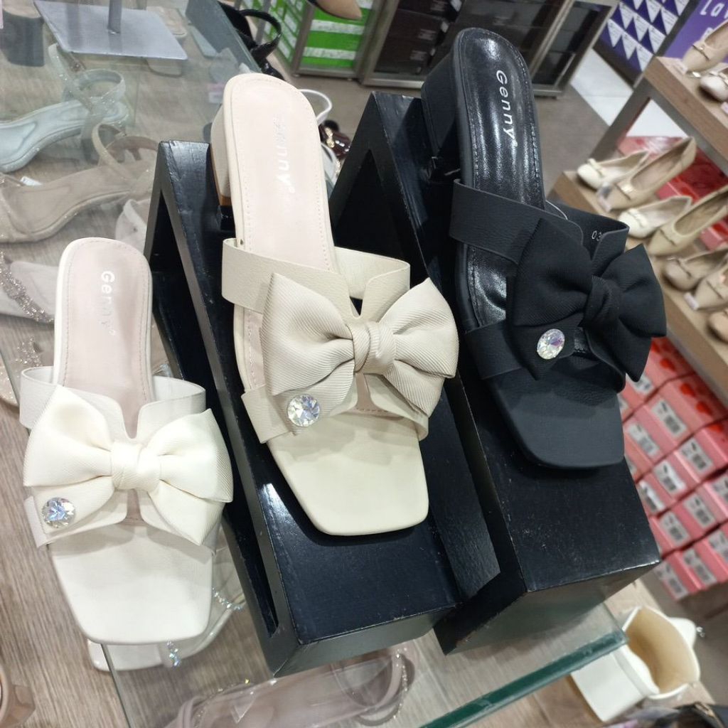 SANDAL HEELS WANITA MERK GENNY