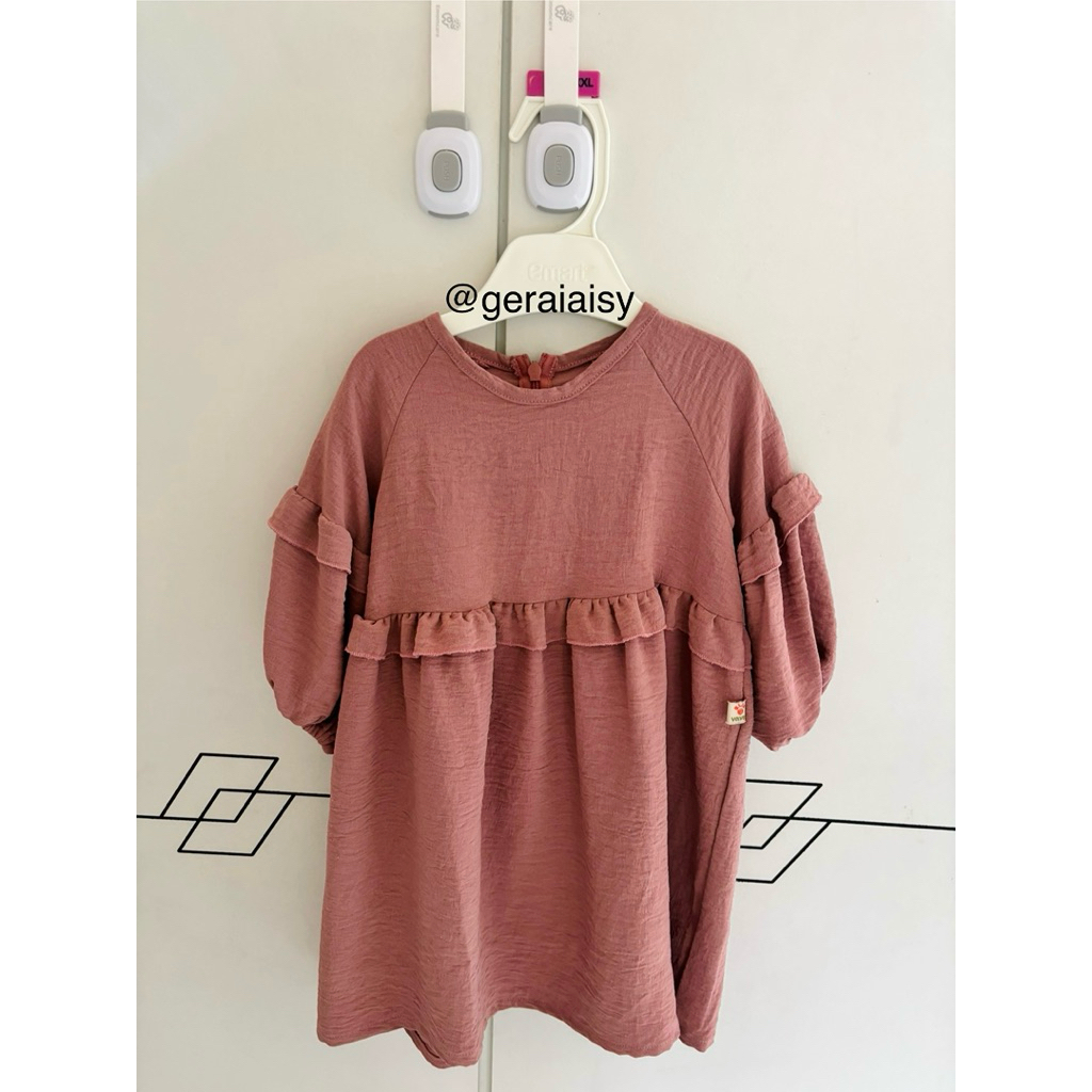 Velvet Junior Raya Collection/ Tunik Anak Perempuan/ Baju Lebaran/ Baju Muslim Anak Perempuan/ Tunik
