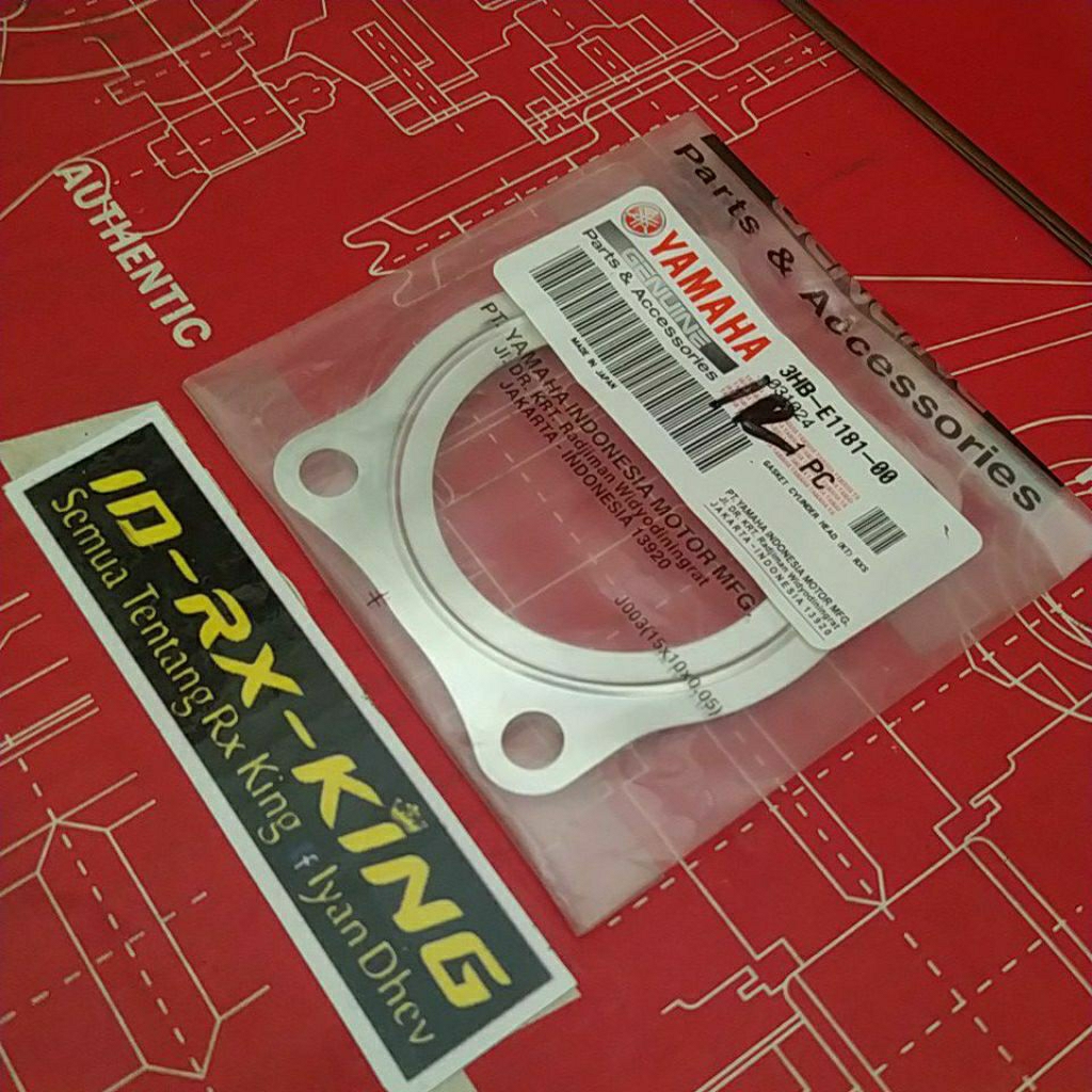 ORIGINAL PAKING PERPAK HEAD RX SPESIAL YT115 ORIGINAL YAMAHA GENUINE PART