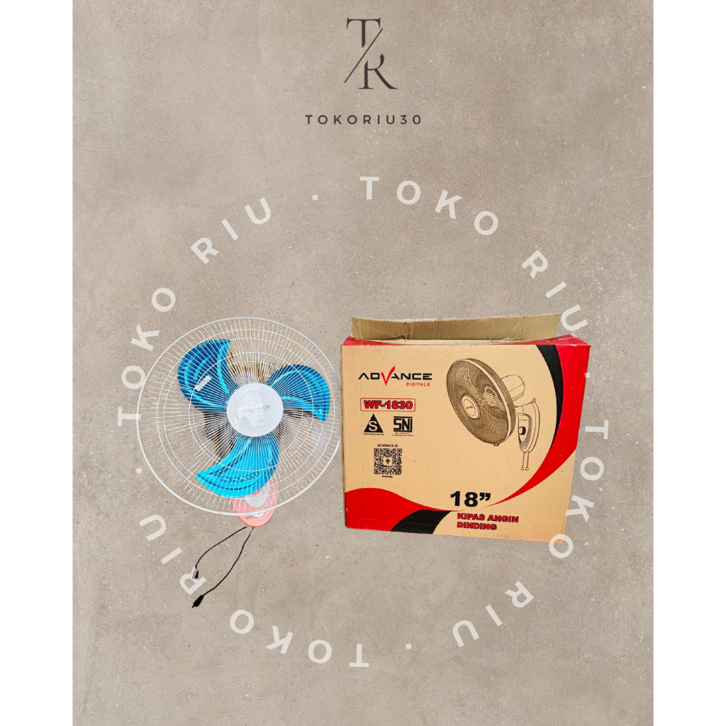Kipas Angin Dinding Besi Murah / Kipas Angin Advance  Angin Kencang / Kipas Angin Bergaransi
