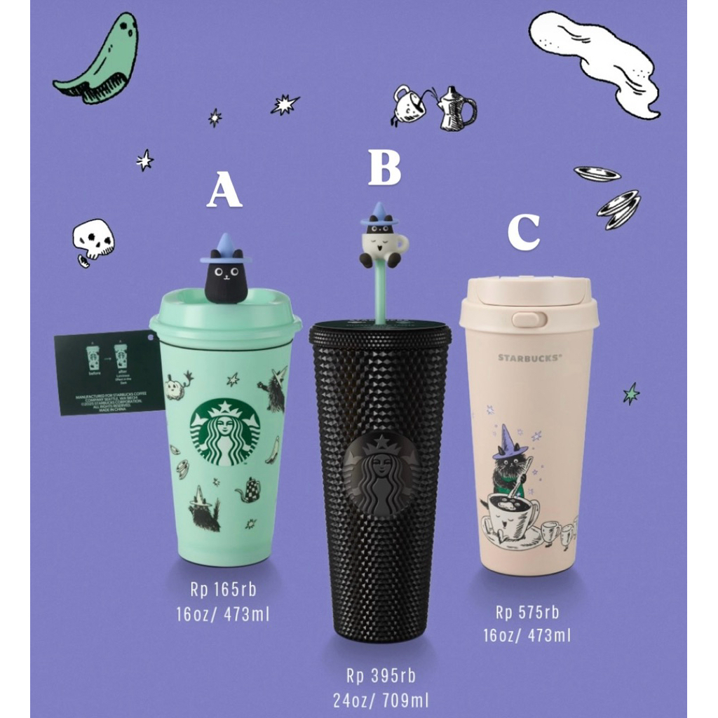 Starbucks Halloween Spooky Collection 2025