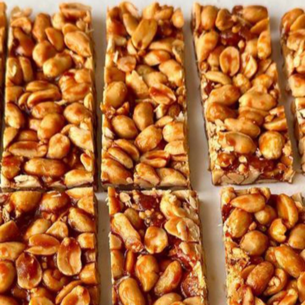 Ting Ting Noga Kacang Karamel Premium 250gr – Almond & Mede Mix Crunchy Caramel Snack Cemilan kekini