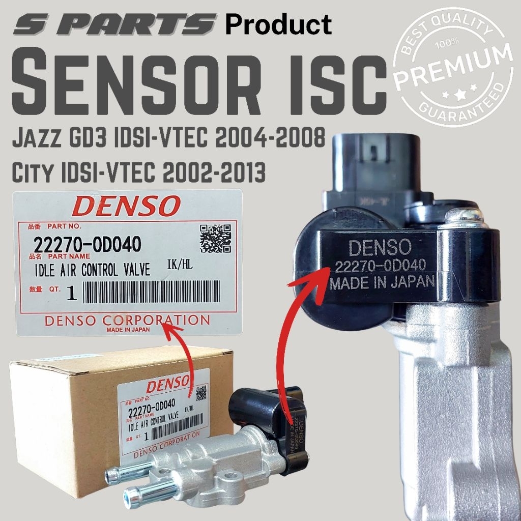 Sensor ISC/Idle Speed Control Actuator Servo Assy Jazz GD3 IDSI-VTEC 2004-2008/City IDSI-VTEC 2002-2