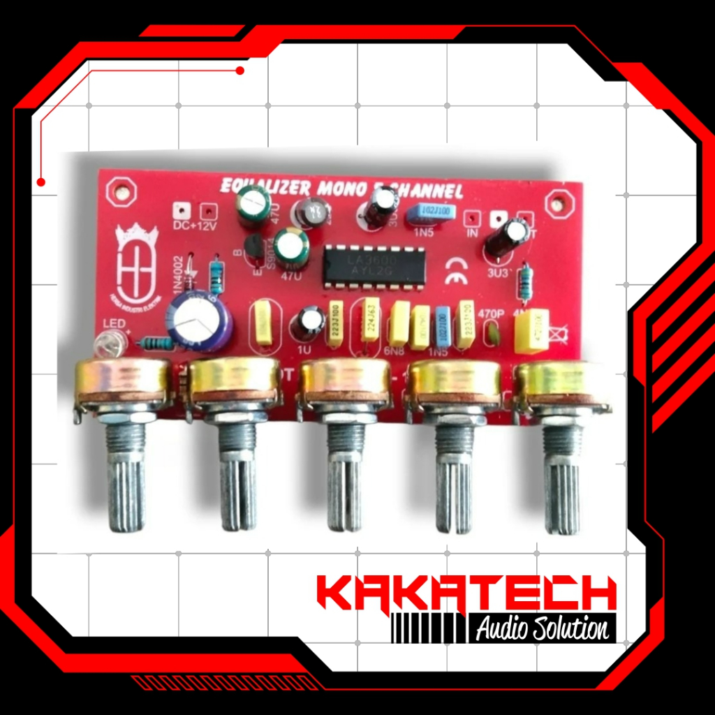 Tone Equalizer Mono 5 Channel