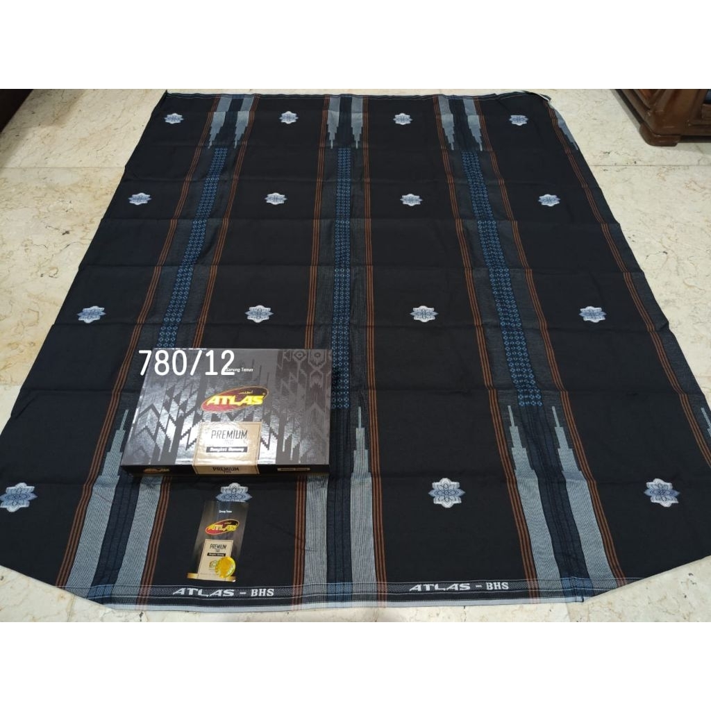 atlas premium gold 780 790 bahan rayon motif songket