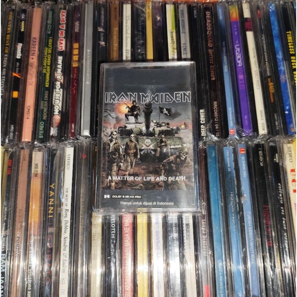 Kaset Iron Maiden - A Matter Of Life And Death