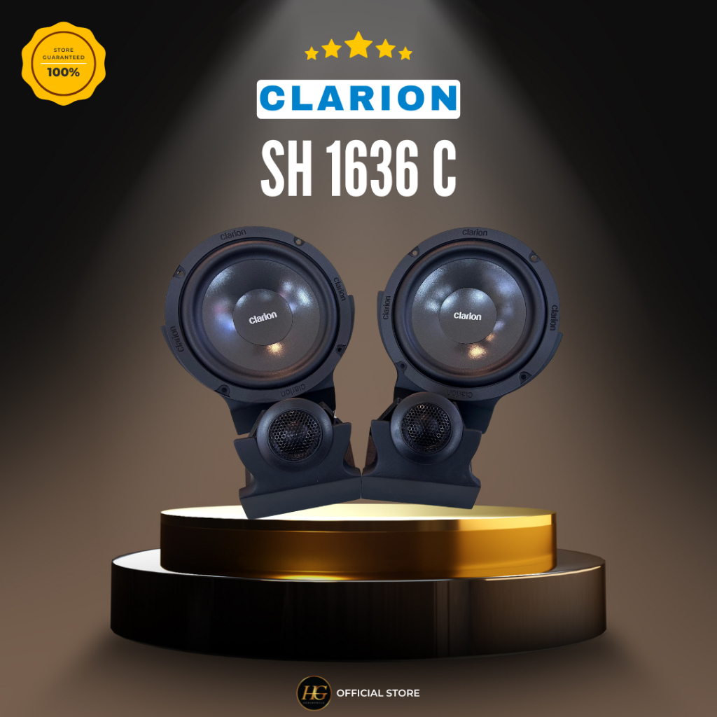 Speaker 2 Way 6.5 Inch Clarion SH 1636 C
