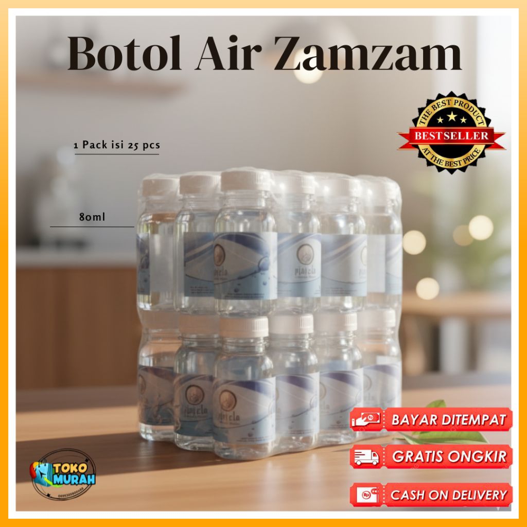 Botol kosong air zam zam