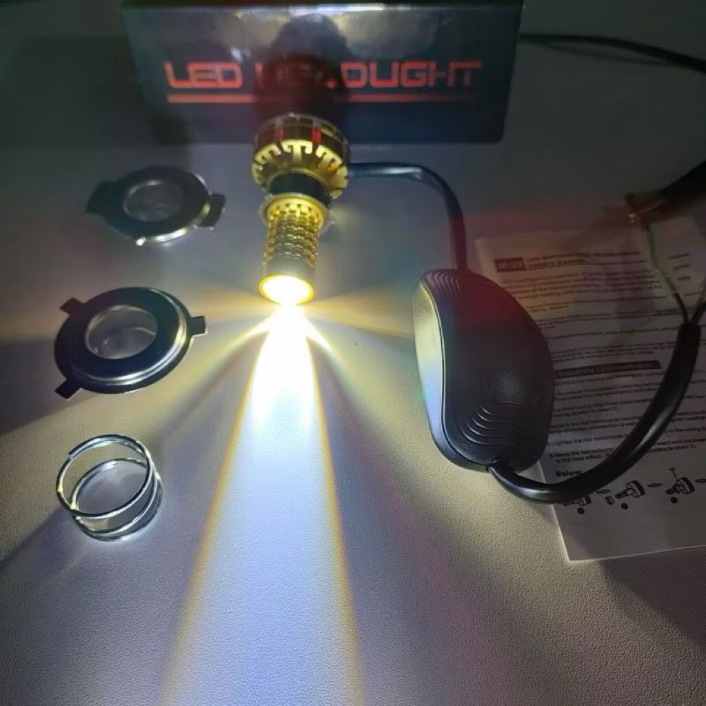 Bolam Depan LED utama Gozima (Headligh) lampu depan LED motor Vixion Aerox Nmax PCX Beat Vario Laser