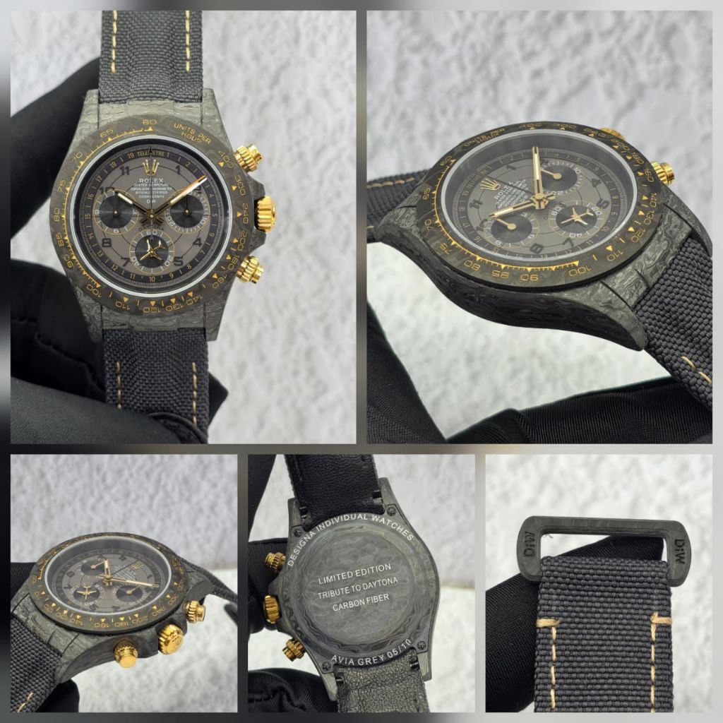 Jam tangan pria Rolex daytona crono automatic