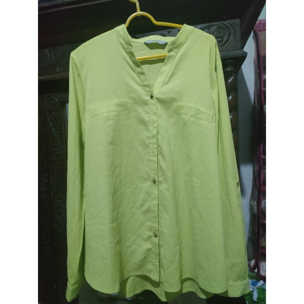 PL Kemeja Hijau Neon NCT