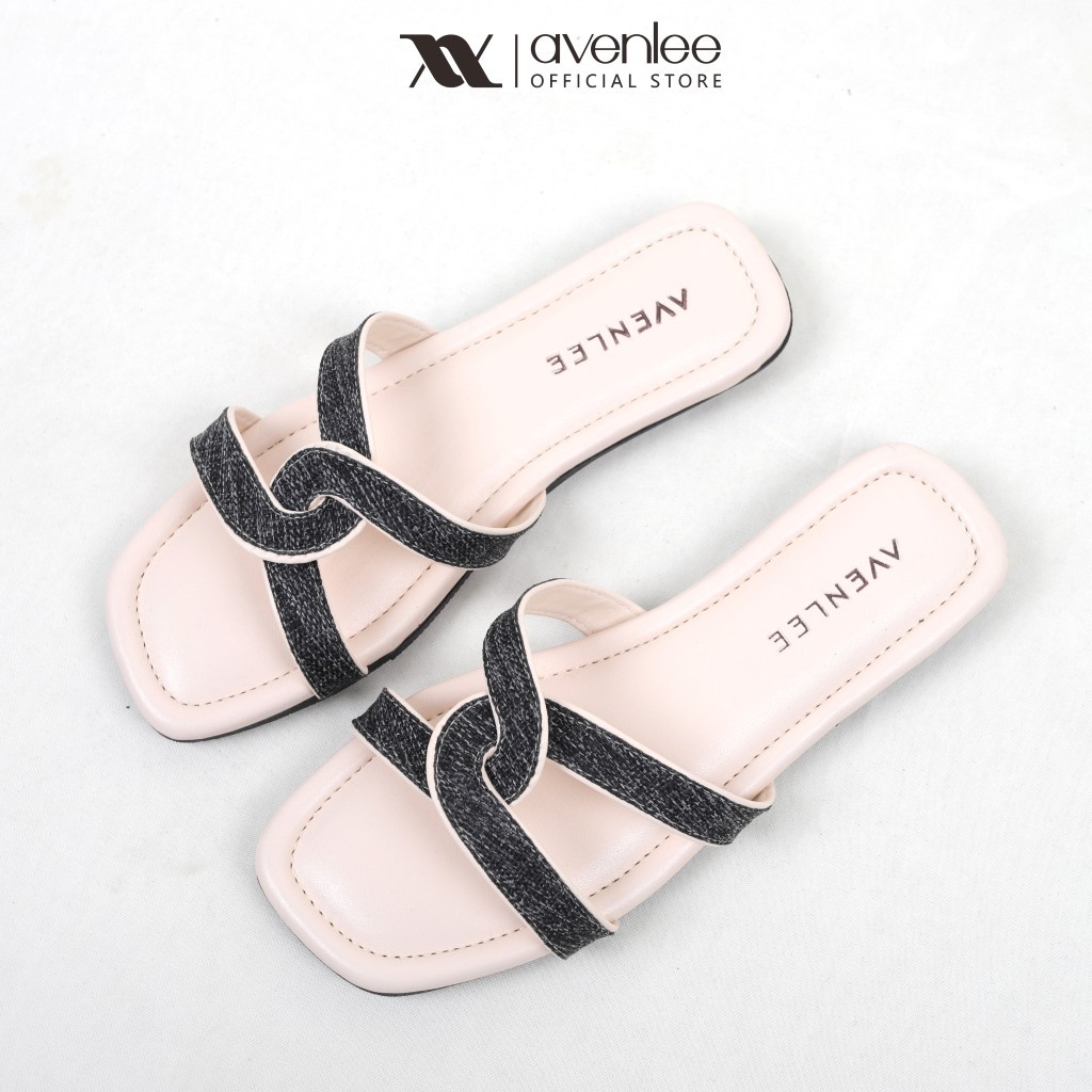 Avenlee Eil Krem - Sandal Wanita Anti Slip Nyaman dan Elegan Warna