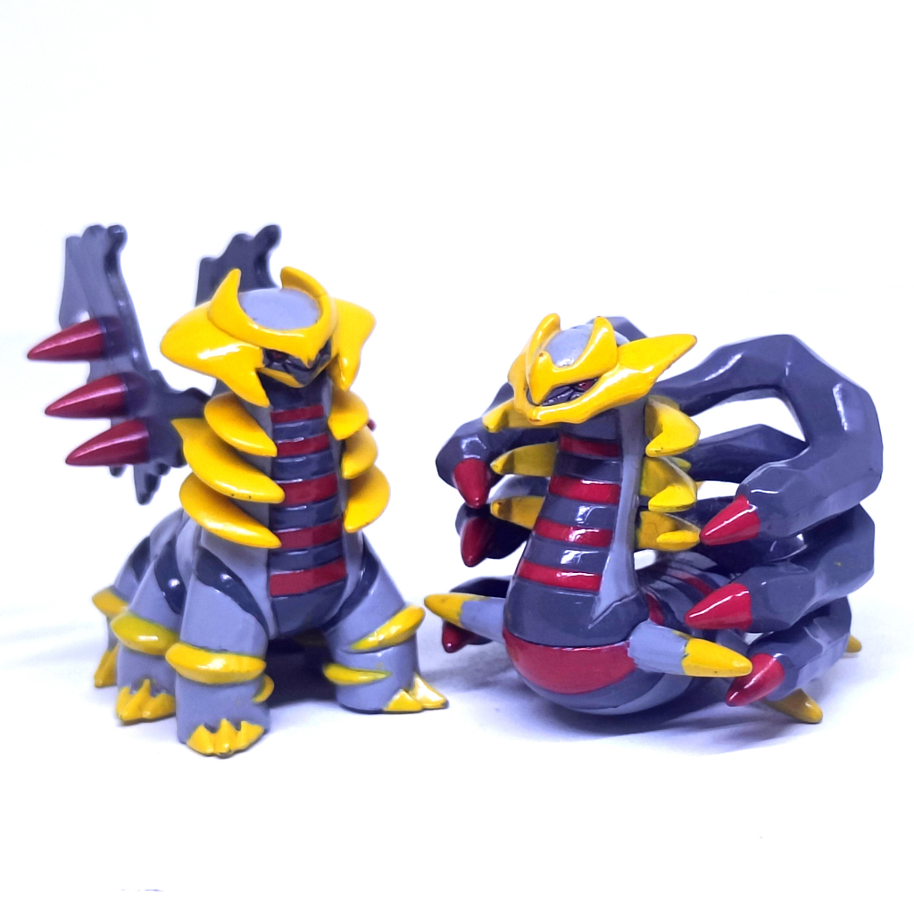 Pokemon TOMY Moncolle Figure Set - Giratina "Origin Forme" & Giratina "Altered Forme" (Pajangan / JP