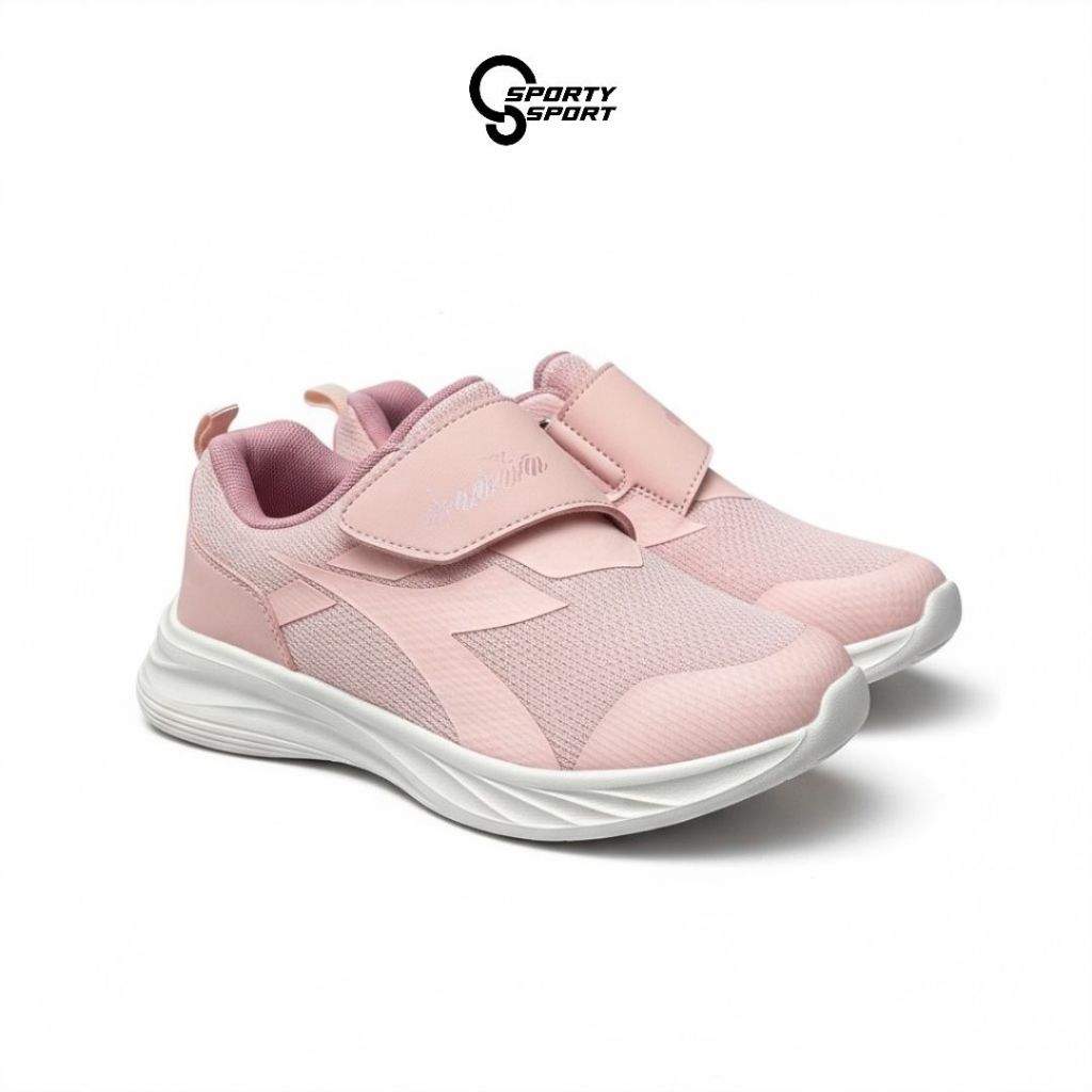 SEPATU WALKING WANITA KIDS DIADORA SLIP ON NEXUS JR PINK