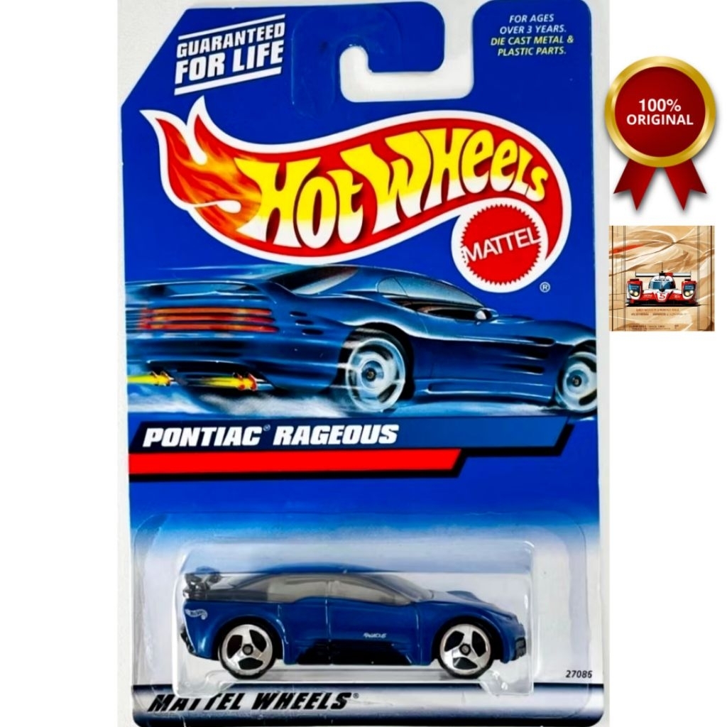 Hot wheels pontiac rageous  loose preloved