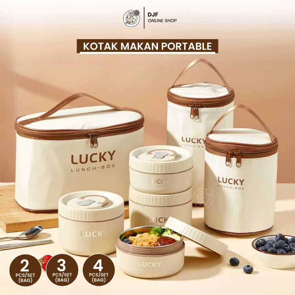 Lunch Box Kekinian Best Seller Bagus Nasi Awet Sekat Terlaris Multifungsi Praktis Simple Mini Dewasa